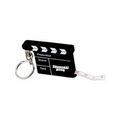 Clapboard 5' Measuring Tape Keychain